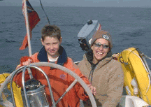 Family sailing